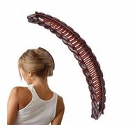 Women Banana Clip - Durable Functional, Compact, Clincher Combs, Curly Claws, Fish Tail Hair Clip | Multipurpose Outdoor Indoor Utility Portable