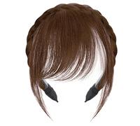 Women Bangs Wigs Headband Quick Styles Hairpeice Enhances Hair Styles Realistic Sideburn Designs For Various Hairstyle
