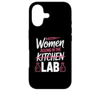 WOMEN BELONG THE LAB Case for iPhone 17