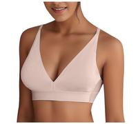 Women Big Breasts Push Up Bralettes for Women Non-Wired Seamless V Neck No Wired Seamless Seamless Skiny Bra for Women