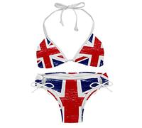 Women Bikini Swimsuit Bikini Set Swimming UK British Union Jack Multicoloured