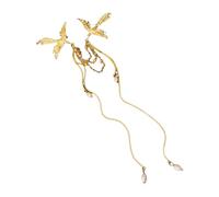 Women Bird Brooch Aesthetic Tassels Brooch Vintage Clothing Jewelry Elegant Suitable For Various Occasions Wedding Evening