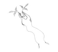 Women Bird Brooch Aesthetic Tassels Brooch Vintage Clothing Jewelry Elegant Suitable For Various Occasions Wedding Evening