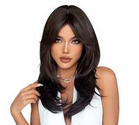 Women Black Wig Long Ginger Ladies Wigs UK Real Hair for Older Women Bob Synthetic Glueless Short Curly Wig 70S Funny Anime Cosplay Party Wigs 24 inch