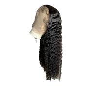 Women Black Wig Long Red Afro Wigs Lace Front for Black Women Black Bob Wig With Fringe Bob Glueless Synthetic Fun Anime 80S Cosplay Party Wig 28 inch