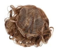 Women Blonde Short Curly Big Wave Wig K Silk Golden | Washable Reusable Stretchable, Skin-friendly Fit, Wedding and Dancing Party Use