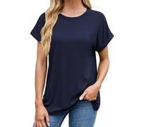 Women Blouses Women´s Crisscross Halter Tank Tops Ruched Crop Sleeveless Front Wrap Backless Cami Crop Top Y2K Bustier Corset Cropped Tank Tops for Women UK Tee (Navy, L)