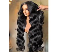 Women Body Wave 13X4 Lace Front Human Hair Wig 250 Density Brazilian Glueless Wigs 200 26in#5x5 Glueless