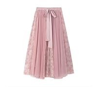 Women Boho Maxi Skirt Summer Chiffon Floral Midi Skirt Casual Tulle A Line Skirts Layered Tiered Skirts Floral Print Slim Fit Elegant Mesh Tutu Party Prom Going Out Holiday s