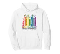 Women Book Flower Fight For Those Without Your Privilege Pullover Hoodie