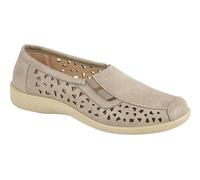 Women BOULEVARD Stone Waxy PU Side Gusset Summer Casual PU Sole