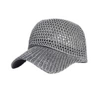 Women Bow Baseball Cap Adjustable Ponytail Sun Hats Y2k Visor Caps Trendy Tennis Golf Hiking Travel Workout (A3-Gray, ONE Size)
