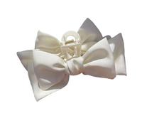Women Bow Hair Claw Clips Elegant Double-sided Large Claw Bowknot Barrettes Hairpins N7t8 Shark Accessories Sati Hair Hair clips clip large satin silky silky bubble satin claw hair chiffon lad