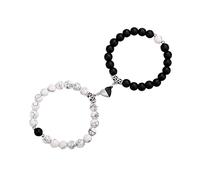 Women Bracelets Mother's Day Easter Gifts Lover Magnetic Bracelets Her Jewelry Bracelet Bracelets Distance His Couples Couple And Bracelets Designer Bracelet (B, One Size)
