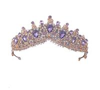 Women Bridal Fashion Vintage Crown Elegant Rhinestoness Crowns Party Prom Accessories 1715