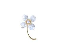 Women Brooch Pin Original Handmade Natural White Pearl Pearl Flower Brooch Simple And Elegant Personality Elegant Pin Accessories Exquisite Broches