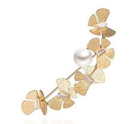 Women Brooch Pin Personality Atmospheric Luxury Accessories Sweater Pearl Brooch Female High-end Coat Cardigan Corsage Pin Buckle Exquisite Broches