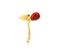Women Brooch Pin Pretty Elegant Antique Brooches 925 Silver Classic Style Ladies Corsage Accessories Cheongsam Jacket Pins Cultural and Creative Gifts Exquisite Broches