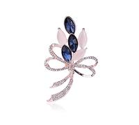 Women Brooch Pins Brooches Beauty Women Crystal Bowknot Rhinestone Exquisite Flower Big Pins Garment Accessory Girl Fashion S Fashion Brooches,A-B
