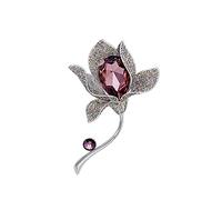 Women Brooch Pins Fashion Lapel Pin Lily Brooch Pins Fancy Imitation Crystal Women Brooch - Breastpin For Wedding/Banquet/Bouquet Fashion Brooches