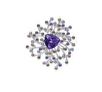 Women Brooch Pins Flower Shape Brooch Clothing Matching Pins Brooches Women'S Accessories Wedding Birthday S For Elders Fashion Brooches,C-A