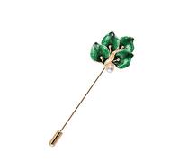 Women Brooch Pins Lapel Pins Handmade Brooch Pin Accessories Elegant Man-Made Pearl Brooch Coat Suit Collar Accessories 8.7 * 2.6Cm Fashion Brooches,A-A