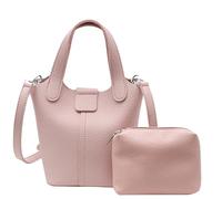 Women Bucket Bag Solid Color Shoulder Bag PU Leather Handbag Fashionable Crossbody Simple Messengers For Daily Solid Color Crossbody For Women Pu Leather Bucket Simple Shoulder