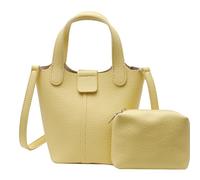Women Bucket Bag Solid Color Shoulder Bag PU Leather Handbag Fashionable Crossbody Simple Messengers For Daily Solid Color Crossbody For Women Pu Leather Bucket Simple Shoulder