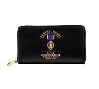 Women Card Case Purple Heart - Wia W Afghanistan SVC W Purple Heart Ribbon Women's Wallets RFID Blocking Leather Wallet Artistic Coin Bag for Daughter, Teacher, Evening Party