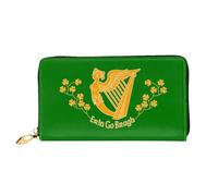 Women Card Case Saint Patrick's Battalion Women's Wallets Retro Style Handbag Microfiber Coin Purse for Women, Girls, Kids