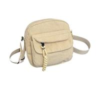 WOMEN CASCUROY BASS, LOW HOBO CAMA | Velvet Velvet Hobo Bag, Shoulder Work Bag for Home, Dorm, Travel, Hotel, beige, riferimento alla descrizione