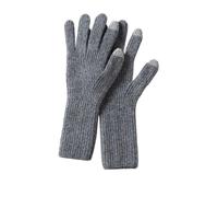Women Cashmere Knitted Gloves, Touchscreen Ribbed Cuffs Warm | For Daily Commute, Running Errands, Walking, Indoor Outdoor, Soft Knit, Secure Fit, Unisex Style