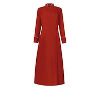 Women Cassock Choir Cassock Church Robe Minister Robe Clergy Pulpit Liturgical Handmade Clergy Robes Women Clergy Costume Pastor Choir Costume White Medieval Clergy Priest Cassock Sale Clearance