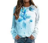 Women Casual Heart Printing Sweatshirt Long Sleeved Casual Pullover Top (g-L, XXL) Women Hoodie Green Hoodie Kids Holiday Essentials for Women Warehouse Clearance Bargains Sale