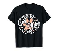 Women Cat Mom Cat Lover Cute Mother's Day Mama I Love My Cat T-Shirt