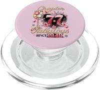 Women Chapter 77 Fabulous Since 1949 77th Birthday Queen PopSockets PopGrip for MagSafe
