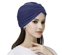 Women Chemo Cap Cotton Chemo Headwear Headband Cancer Turban Hat Headscarf Cap Stretch Sleep Cap Night Cap Slouchy Beanie Hat Skull Cap Bandana Head Wrap Sleep Bonnet Cap for Chemo Cancer Hair Loss