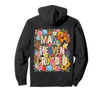 Women Christian Bible Verse Faith Make Heaven Crowded Pullover Hoodie