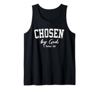 Women Christian Shirts Chosen by God Bible Worship Jesus Tank Top