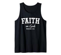 Women Christian Shirts Faith in God Hebrews Worship Jesus Tank Top