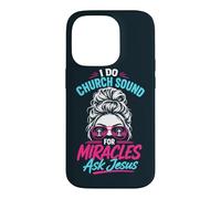 Women Church Sound Girl Audio Ministry Team Case for iPhone 14 Pro