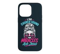 Women Church Sound Girl Audio Ministry Team Case for iPhone 14 Pro Max