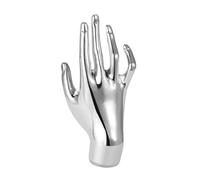 Women Classic Glossy Hand Brooch Unisex Character Pin Casual Party Accessory Friends Decoration Silvery4482