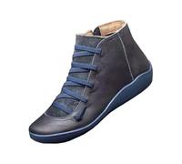 women clothes sale clearance Snow Boots Women Ankle Boots No Heel Arch Support Boots Side Zipper Retro today's deals of the day Buy Again My Orders 2024