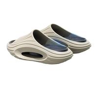 Women Comfortable Wide Fit Chunky Sandals Slippers For Men And Women Soft Comfort Lightweight Pillow Slippers Unisex Adult Classic Platform Sandals Ladies Indoor Wide Fitting Size (Beige,6)