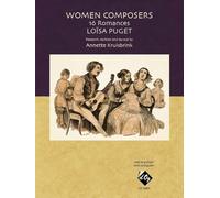 Women composers - Loïsa Puget - 16 romances. Vocal And Guitar. Book and Part(s)