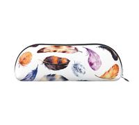 Women Cosmetic Bag Colorful Swirl Print Makeup Bag Travel Toiletry Pencil Bag, Colorful Print, Taglia Unica