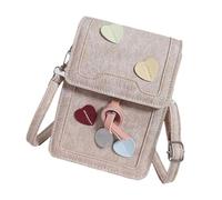 Women Crossbody Bag Lovely Phone Korean Styles Shoulder PU Leather Messengers Wallet Purse For Travel Women Phone Pu Shoulder Small Crossbody Korean Styles Messenger
