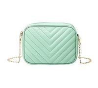 Women Crossbody Bag Messenger Zipper Tote Crossbody Makeup Fashion Stripe Trend Chain Shoulder Purse Practical Leather Bag Designer Shoulder Handbag Quiet Luxury Trendy Purse Beach