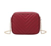 Women Crossbody Bag Messenger Zipper Tote Crossbody Makeup Fashion Stripe Trend Chain Shoulder Purse Practical Leather Bag Designer Shoulder Handbag Quiet Luxury Trendy Purse Beach